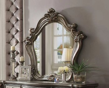 Versailles Mirror 26844 in Antique Platinum by Acme [AMMR-26844 Versailles]