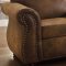 Corvallis Sofa 8405BJ in Brown by Homelegance w/Options