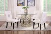 Bradshaw Dining Table 108851 in Brushed Gold - Coaster w/Options