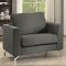 Canaan Sofa 9935GY in Gray by Homelegance w/Options