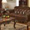 Liya Sofa in Brown Bonded Leather w/Optional Items