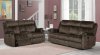 U7303 Reclining Sofa in Brown by Global w/Options