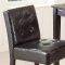 102576 Bar Stools Set of 2 by Coaster in Dark Brown