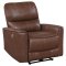 Greenfield Power Motion Sofa 610264P Brown by Coaster w/Options