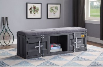 Cargo Bench 35927 in Gunmetal by Acme [AMBN-35927 Cargo]