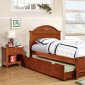 Medina CM7942A 4Pc Kids Bedroom Set in Oak w/Options