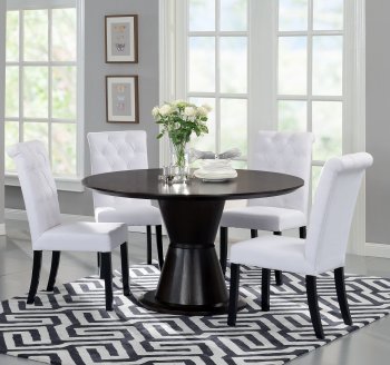 Orbit Round Dining Table in Espresso by Beverly Hills [BHDS-Orbit Espresso]