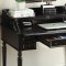 Lexden Secretary Desk CM-DK6223 in Black w/Fold-Out Writing Tray