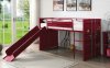 Cargo Twin Loft Bed 38300 in Red by Acme w/Slide