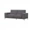 U6108 Sofa & Loveseat Set in Platinum Fabric by Global w/Options