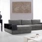 0739 Anthem Grey Fabric Sectional Sofa & Chair