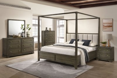 Gran Park Bedroom Set 5Pc 224931 in Dark Cocoa by Coaster