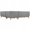 Engage EEI-2108-GRY Sectional Sofa in Gray by Modway w/Options