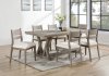 Cornelia Dining Set 5Pc 107441 in Coastal Gray by Coaster