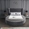 Luxus Velvet Bed in Grey by Meridian w/Options