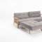 Splitback Sofa Bed in Gray w/Frej Arms by Innovation w/Options