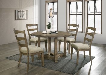 Parfield Dining Room 5Pc Set DN01809 in Walnut by Acme [AMDS-DN01809 Parfield]