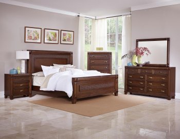 Nealon Bedroom 1862 in Cherry by Homelegance w/Options [HEBS-1862 Nealon]