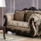 Talitha Sofa SM6310 in Cream Chenille & Leatherette w/Options