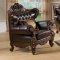 Vanessa Traditional Sofa & Loveseat Set in Bonded Leather