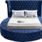 Luxus Velvet Bed in Navy by Meridian w/Options