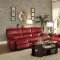 Pecos Power Motion Sofa 8480RED by Homelegance w/Options