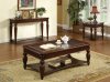 CM4390 Windsor Coffee Table in Dark Cherry w/Options