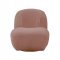 Yedaid Accent Chair AC00232 in Pink Teddy Sherpa by Acme