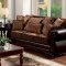 Franklin Sofa SM6106N in Fabric & Leatherette w/Options