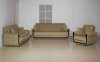 Brown Fabric Elegant Living Room w/Sleeper Sofa And Storage