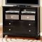 Juilliard CM7056BK Bedroom in Black w/Leatherette Bed & Options