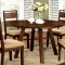 Dwayne CM3915RT 5Pc Dining Table Set in Dark Oak