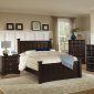 Rich Cappuccino Finish Transitional Bedroom Set w/Options