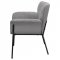 Davina Accent Chair Set of 2 905614 in Gray Fabric by Coaster