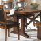 Aberdeen 5378-72 Dining Table by Homelegance in Brown w/Options