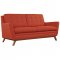 Beguile EEI-1800 Sofa in Atomic Red Fabric by Modway w/Options