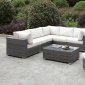 Somani CM-OS2128-8 5Pc Outdoor Patio Sectional Sofa Set