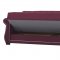 Deluxmark Sofa Bed in Burgundy Fabric by Casamode w/Options