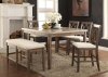 71720 Claudia Counter Height Dining Table by Acme w/Options