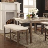 71720 Claudia Counter Height Dining Table by Acme w/Options