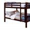 Cameron CM-BK929EX Bunk Bed in Dark Walnut w/Options