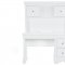 Pompei Kids Bedroom Set 4Pc Metallic White by Global w/Options