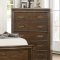 Leavitt Bedroom Set 1990RF in Cherry & Gray by Homelegance