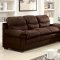 51105 Standford Sofa in Chocolate Easy Rider Fabric by Acme