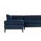 Jess Sectional Sofa TOV-L4913 in Navy Linen by TOV Furniture