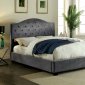 Betelguese Bed CM7421GY in Gray w/LED Light Headboard