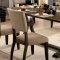 Gomeisa Dining Table CM3826T in Rustic Oak w/Options