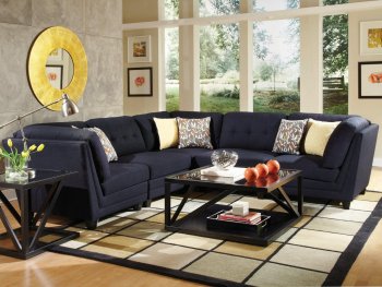 Keaton Sectional Sofa 5Pc 503451 by Coaster in Fabric [CRSS-503451 Keaton]