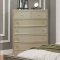 Enid CM7430 Bedroom in Silver Gray Tone w/Options