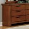 2218 Kobe Bedroom by Homelegance in Medium Oak w/Options